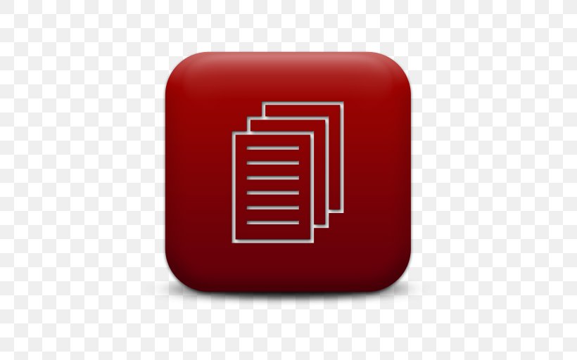 Document Clip Art, PNG, 512x512px, Document, Blog, Information, Rectangle, Red Download Free