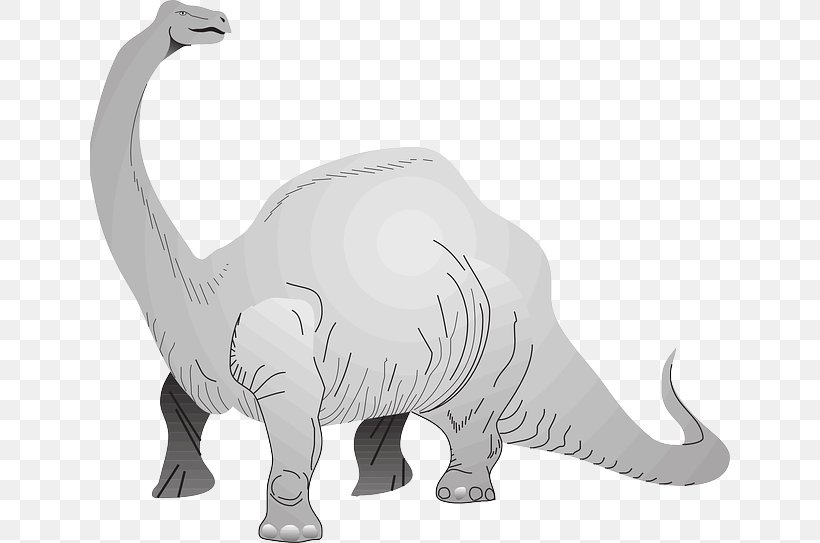 Brachiosaurus Stegosaurus Tyrannosaurus Apatosaurus Brontosaurus, PNG, 640x543px, Brachiosaurus, Animal, Animal Figure, Apatosaurus, Black And White Download Free