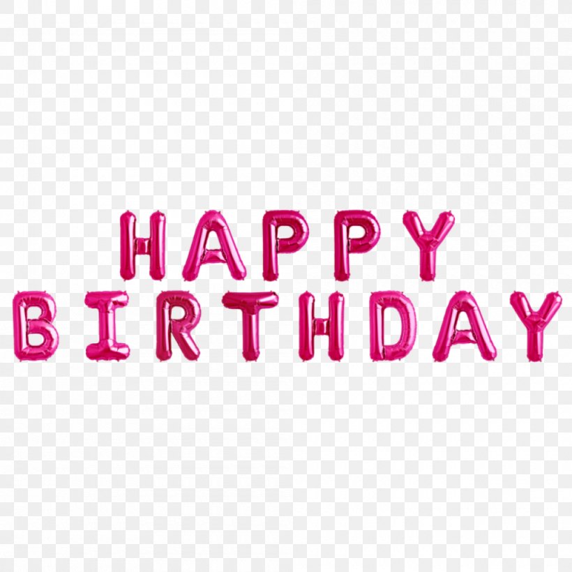 Happy Birthday To You Garland Balloon Blahoželanie, PNG, 1000x1000px, Birthday, Area, Balloon, Brand, Garland Download Free