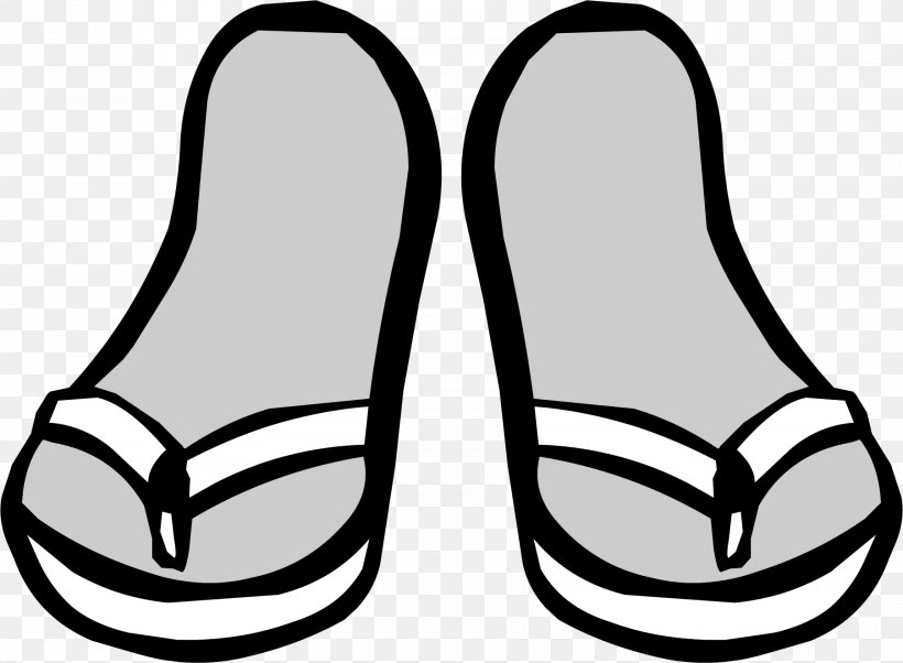 Sandal Slipper Shoe Footwear Flip-flops, PNG, 1804x1325px, Sandal, Artwork, Black And White, Clothing, Collar Download Free