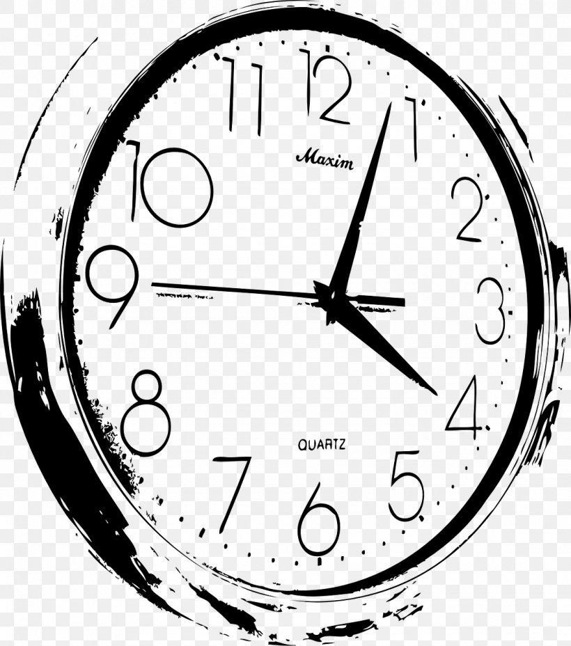 Time & Attendance Clocks Clip Art, PNG, 1130x1280px, Time Attendance Clocks, Area, Black And White, Clock, Clock Face Download Free