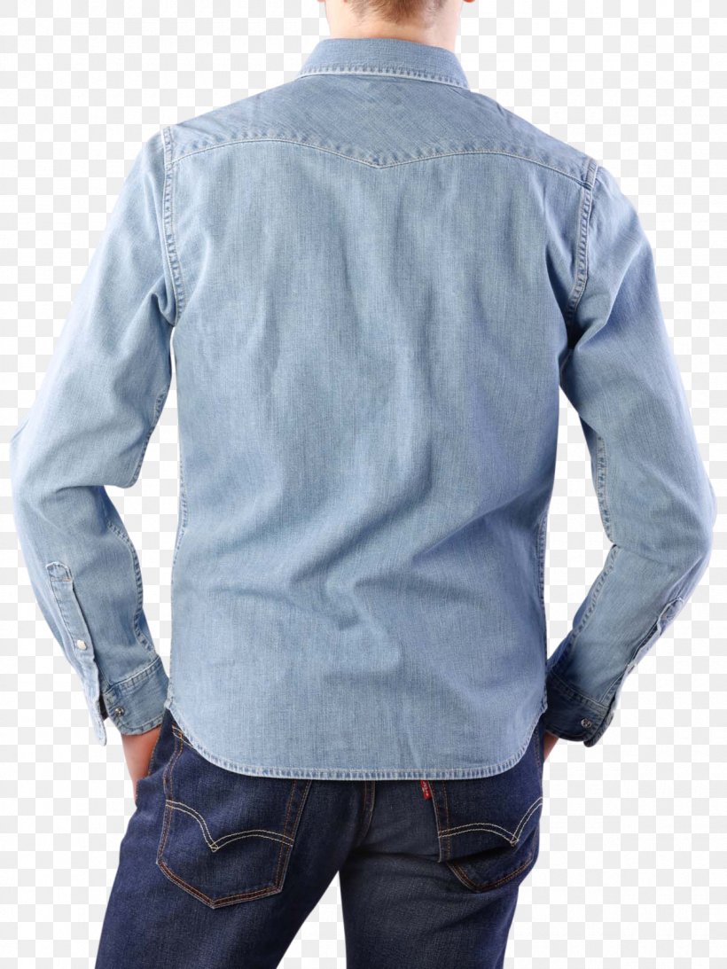Dress Shirt Denim Sleeve Collar, PNG, 1200x1600px, Dress Shirt, Blue, Button, Collar, Denim Download Free
