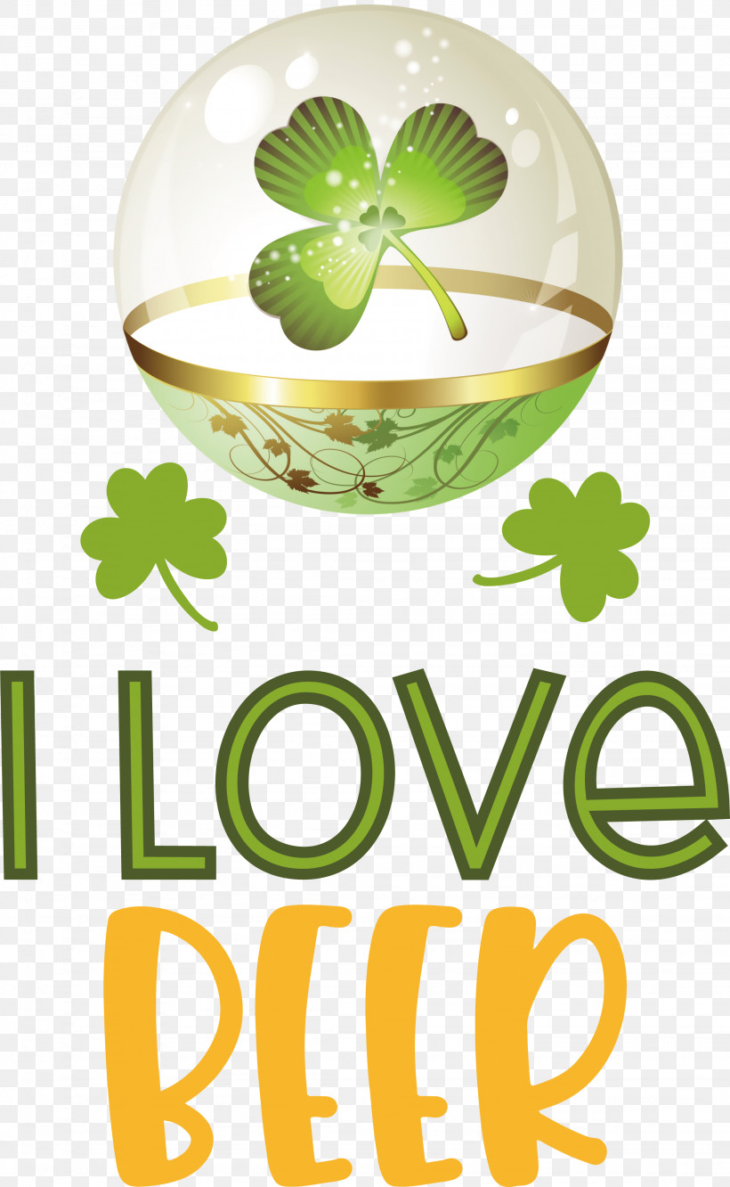 I Love Beer Saint Patrick Patricks Day, PNG, 2254x3664px, I Love Beer, Clover, Computer, Drawing, Fourleaf Clover Download Free