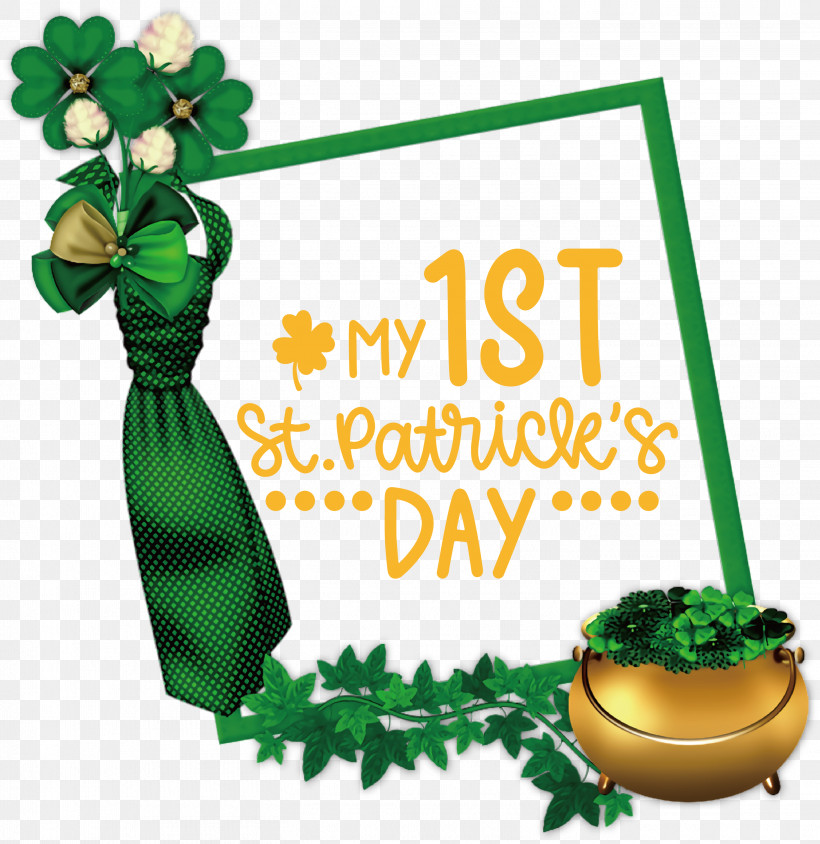 My 1st Patricks Day Saint Patrick, PNG, 2914x3000px, Patricks Day, Cartoon, Holiday, Ireland, Irish People Download Free