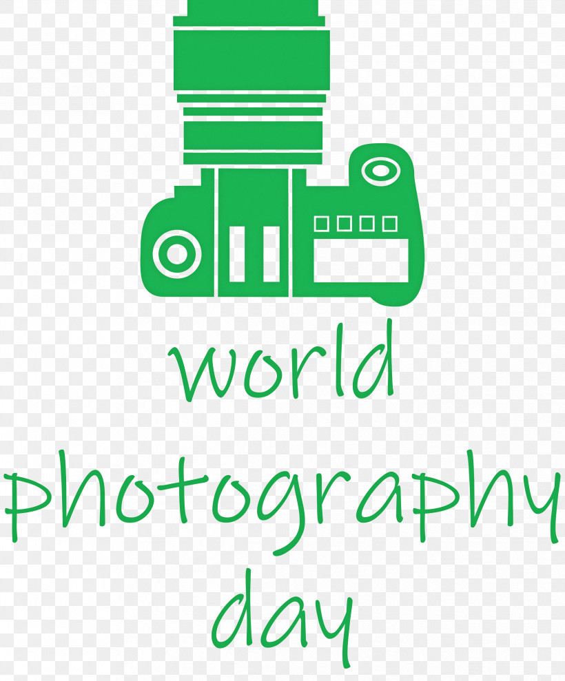 World Photography Day, PNG, 2486x3000px, World Photography Day, Geometry, Green, Line, Logo Download Free
