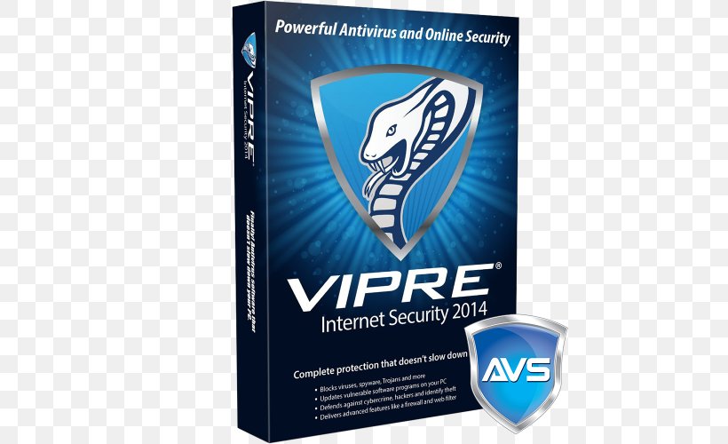 Antivirus Software Computer Security VIPRE Internet Security Computer Software, PNG, 500x500px, Antivirus Software, Avg Antivirus, Brand, Comodo Internet Security, Computer Download Free