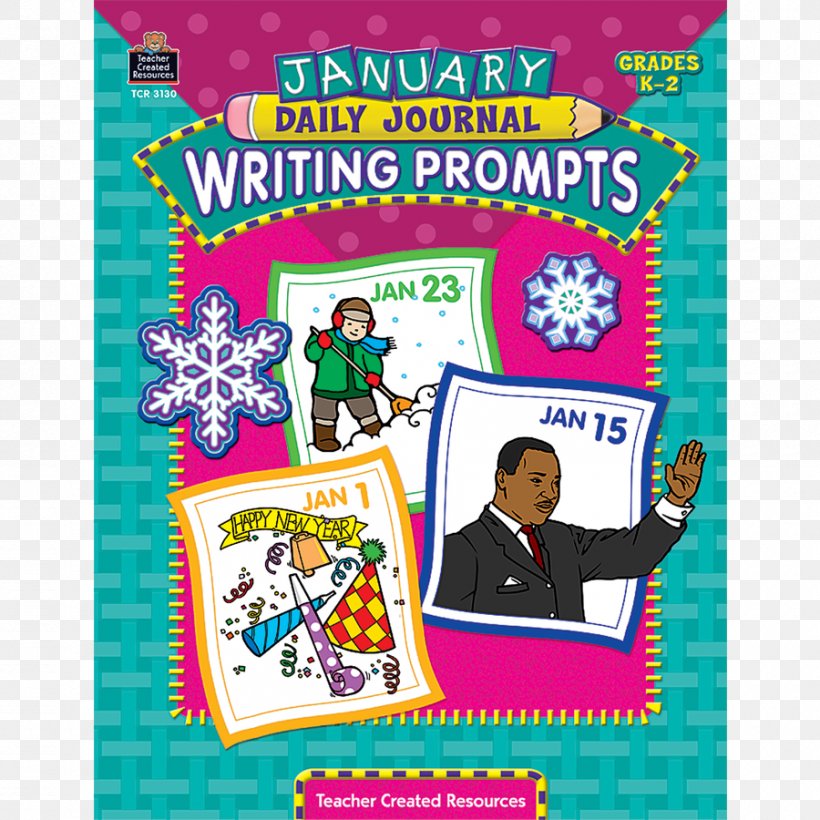 January Daily Journal Writing Prompts J'écris Tous Les Jours : Janvier Text Cartoon Recess, PNG, 900x900px, Text, Area, Area M, Cartoon, January Download Free