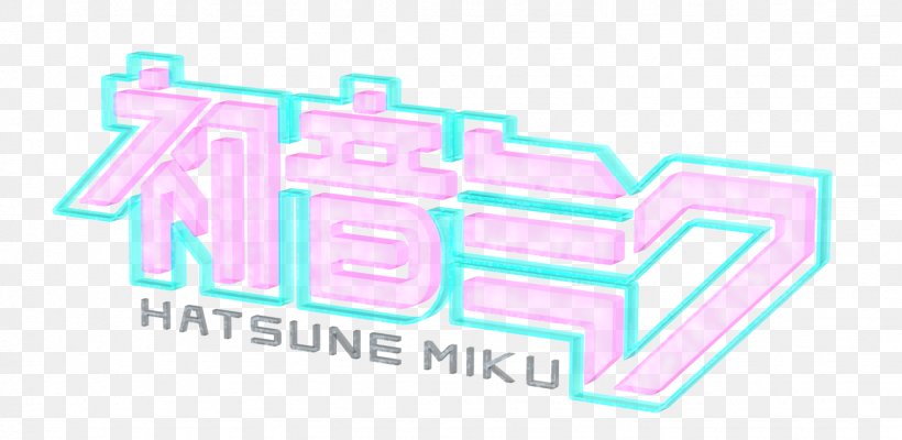 Logo Hatsune Miku Vocaloid, PNG, 1643x802px, Logo, Area, Brand, Digital Media, Hatsune Miku Download Free