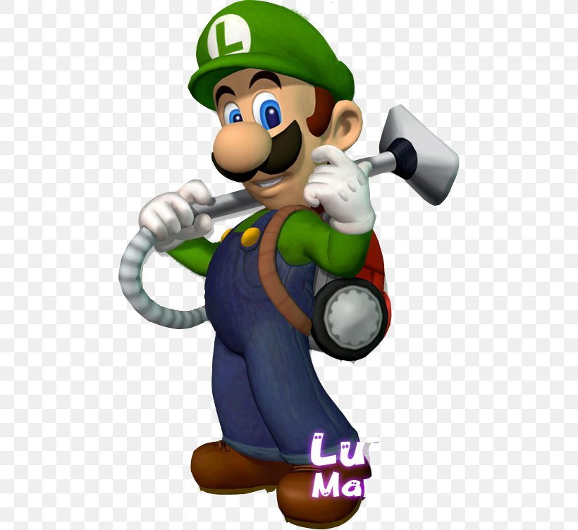 Luigi's Mansion: Dark Moon Mario & Luigi: Dream Team GameCube Nintendo 3DS, PNG, 484x752px, Mario Luigi Dream Team, Animal Crossing, Cartoon, Fictional Character, Figurine Download Free