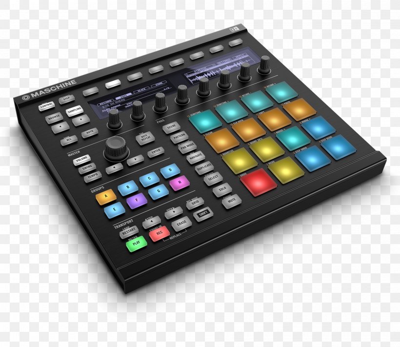 Maschine Native Instruments Musical Instruments Software Synthesizer Disc Jockey, PNG, 2000x1736px, Watercolor, Cartoon, Flower, Frame, Heart Download Free