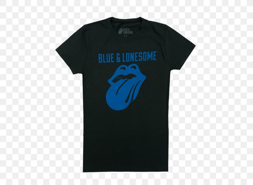 T-shirt Blue & Lonesome Hoodie The Rolling Stones, PNG, 600x600px, Tshirt, Active Shirt, Black, Blue, Blue Lonesome Download Free