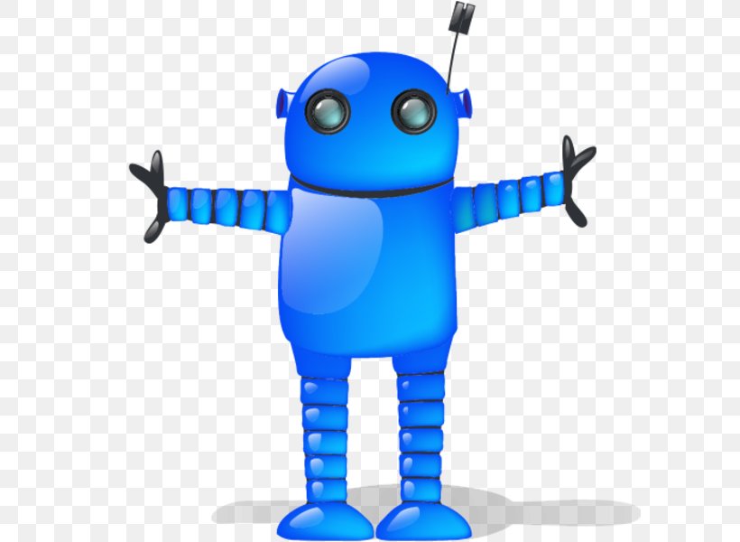 Blue Robot Android Clip Art, PNG, 600x600px, Blue Robot, Android, Automaton, Blue, Electric Blue Download Free
