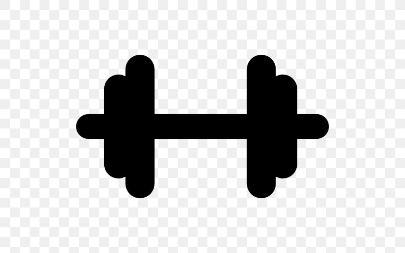 Dumbbell Fitness Centre Physical Exercise Olympic Weightlifting Clip Art, PNG, 512x512px, Dumbbell, Barbell, Bench, Black And White, Fitness Centre Download Free