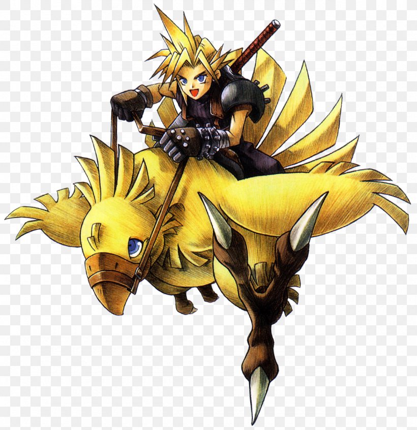 Final Fantasy VII Remake Final Fantasy XIV Final Fantasy XIII Chocobo Racing, PNG, 1280x1321px, Final Fantasy Vii, Chocobo, Chocobo Racing, Cloud Strife, Fictional Character Download Free