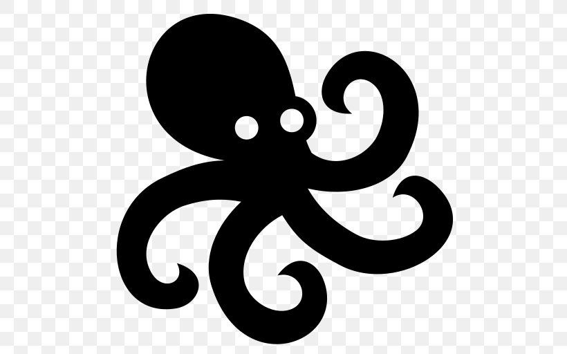 Octopus Lighty Buzz Clip Art, PNG, 512x512px, Octopus, Artwork, Black And White, Cephalopod, Common Octopus Download Free