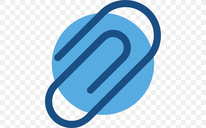 Paper Clip Clip Art, PNG, 512x512px, Paper, Blue, Brand, Electric Blue, Email Attachment Download Free