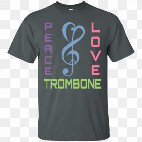 T-shirt - T-shirt Musician Bassoon Trombone PNG