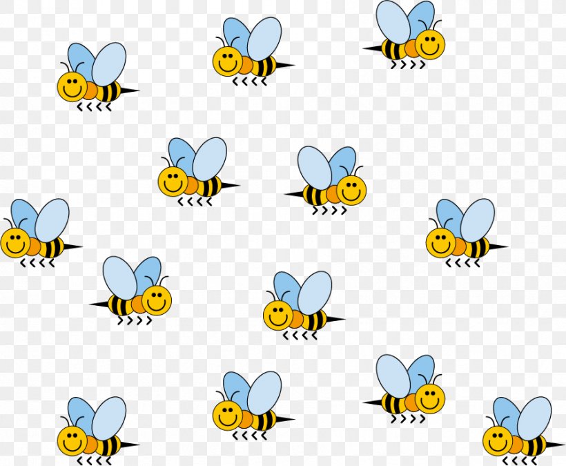 Honey Bee Euclidean Vector Cartoon, PNG, 893x736px, Honey Bee, Area, Beak, Bee, Bird Download Free