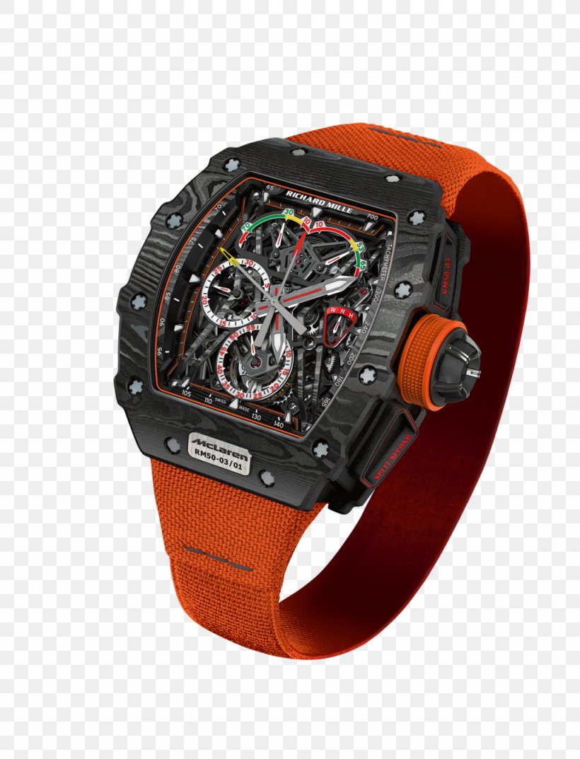 McLaren Richard Mille Formula 1 Watch Tourbillon, PNG, 1024x1340px, Mclaren, Automatic Watch, Chronograph, Complication, Flyback Chronograph Download Free