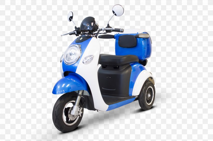 Mobility Scooters Electric Vehicle Wheel Motorcycle, PNG, 4752x3168px, Scooter, Bicycle, Electric Bicycle, Electric Motorcycles And Scooters, Electric Trike Download Free
