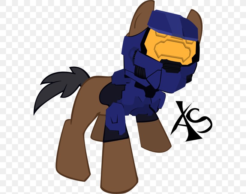Pony Halo: Combat Evolved Anniversary Master Chief Drawing DeviantArt, PNG, 597x646px, Pony, Art, Blue Team, Carnivoran, Color Scheme Download Free