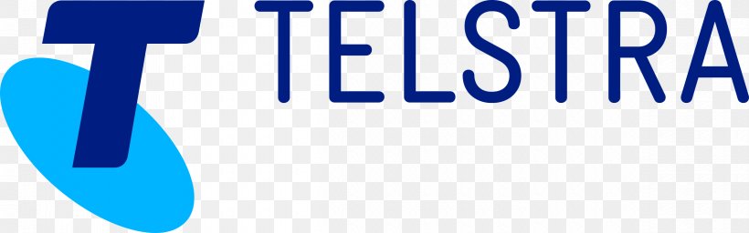 Telstra Global Business Telephone System Logo, PNG, 2400x752px, Telstra, Area, Blue, Brand, Business Download Free