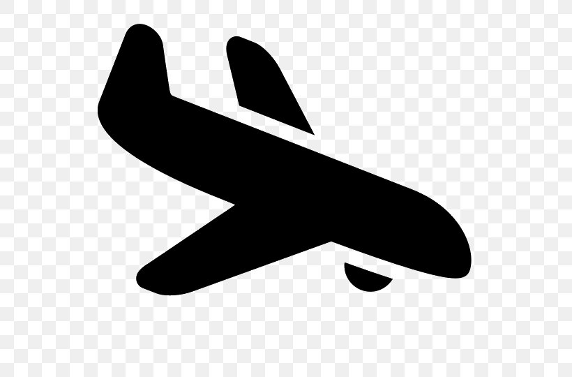 Airplane Landing Clip Art, PNG, 540x540px, Airplane, Air Traffic Control, Aircraft, Black And White, Emoticon Download Free
