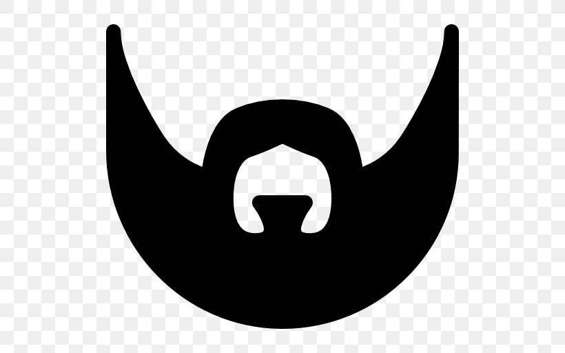 Beard, PNG, 512x512px, Beard, Beard Oil, Black And White, Logo, Man Download Free