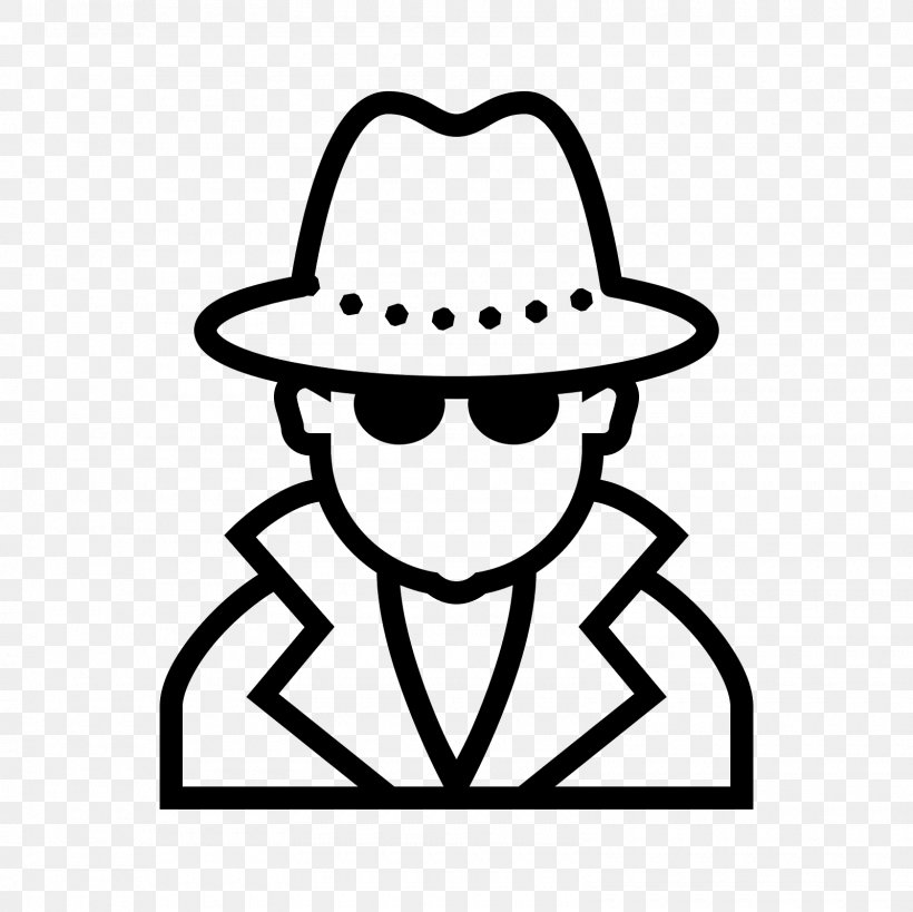 Clip Art, PNG, 1600x1600px, Espionage, Artwork, Black And White, Color, Costume Hat Download Free