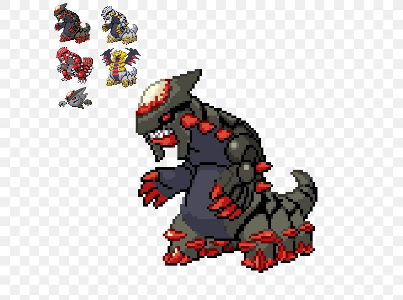 Groudon Pokémon X And Y Pixel Art Giratina Rayquaza, PNG, 634x610px, Groudon, Aggron, Art, Carnivoran, Charizard Download Free