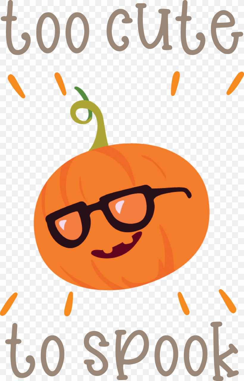 Halloween Too Cute To Spook Spook, PNG, 1921x3000px, Halloween, Cartoon, Fruit, Geometry, Happiness Download Free