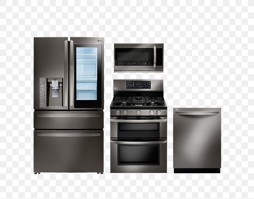Home Appliance Refrigerator Stainless Steel Window LG Electronics, PNG, 629x642px, Home Appliance, Furniture, Gas Stove, Hinge, Kitchen Download Free