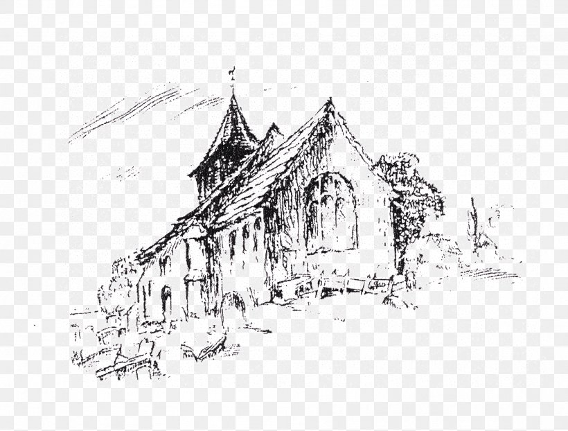 Line Art Building Sketch, PNG, 1898x1440px, Line Art, Artwork, Black And White, Building, Churchwarden Download Free