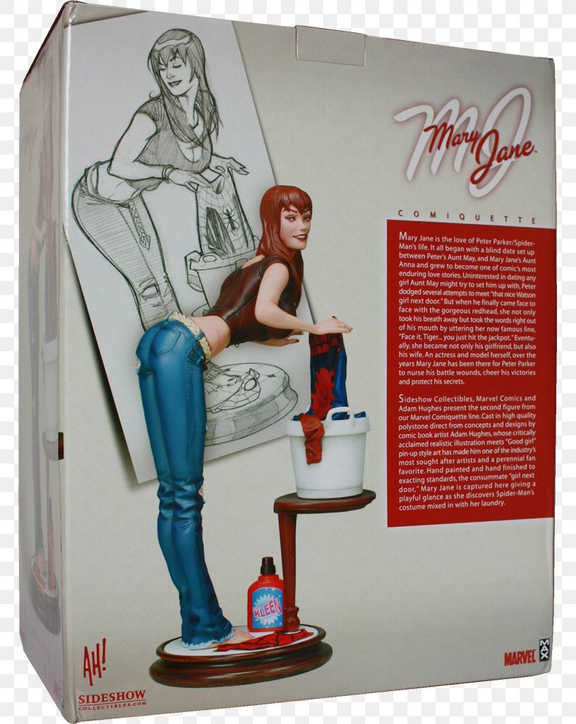 Mary Jane Watson Spider-Man Black Widow Sideshow Collectibles Action & Toy Figures, PNG, 767x1031px, Mary Jane Watson, Action Toy Figures, Advertising, Black Widow, Collectable Download Free