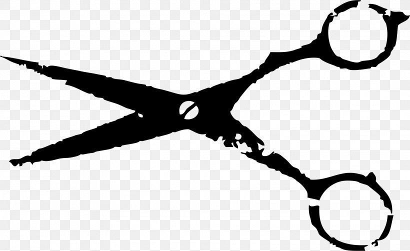 Scissors Clip Art, PNG, 1961x1202px, Scissors, Art, Black And White, Drawing, Pinking Shears Download Free