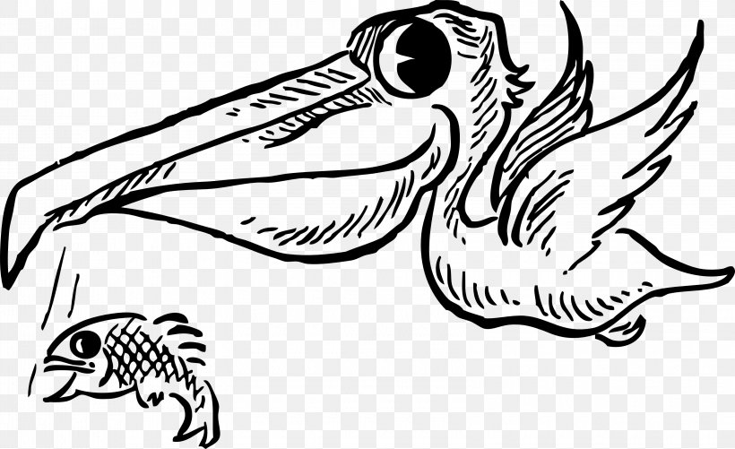 Cartoon Brown Pelican Drawing Clip Art, PNG, 3200x1957px, Cartoon, Art,  Artwork, Beak, Bird Download Free