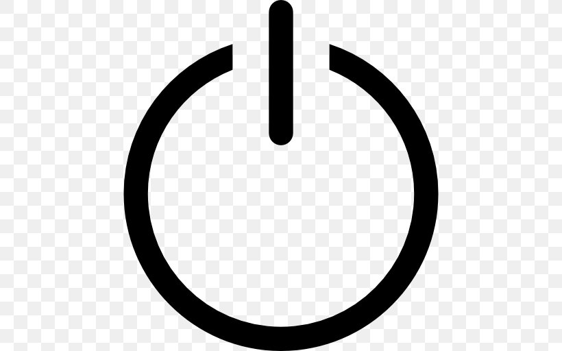 Power Symbol Clip Art, PNG, 512x512px, Power Symbol, Black And White, Computer, Information, Logo Download Free