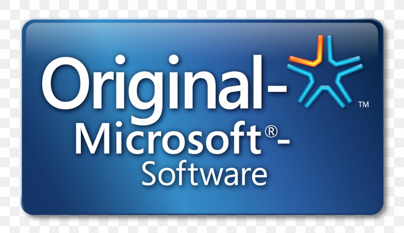 Computer Software Microsoft Office Windows Genuine Advantage Product Key, PNG, 1600x925px, Computer Software, Blue, Brand, Computer, Logo Download Free
