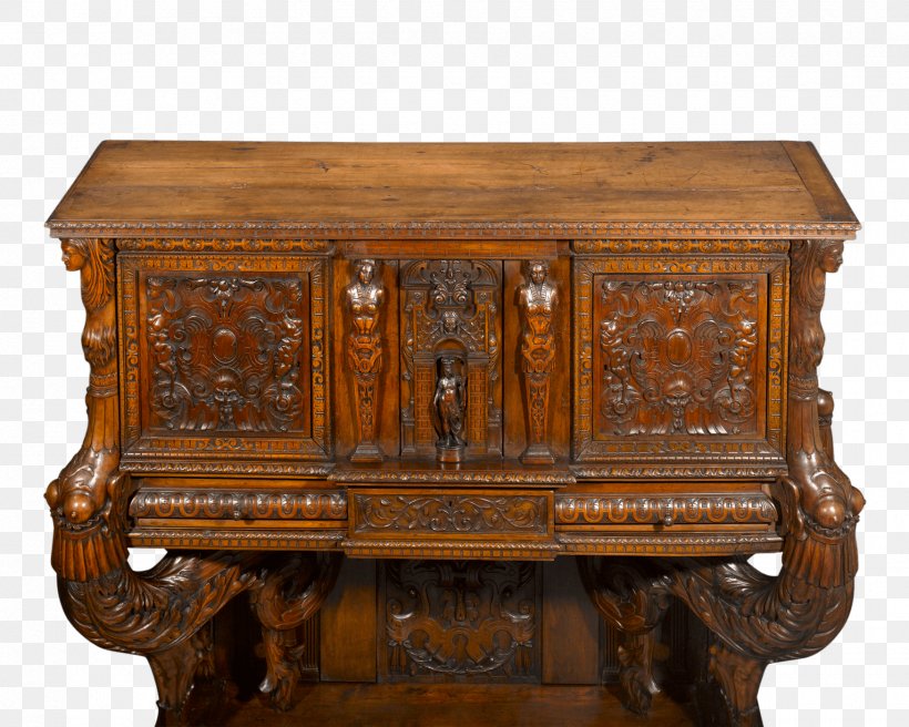 Renaissance Buffets & Sideboards Furniture Table 16th Century, PNG, 1750x1400px, 16th Century, Renaissance, Antique, Buffets Sideboards, Chair Download Free