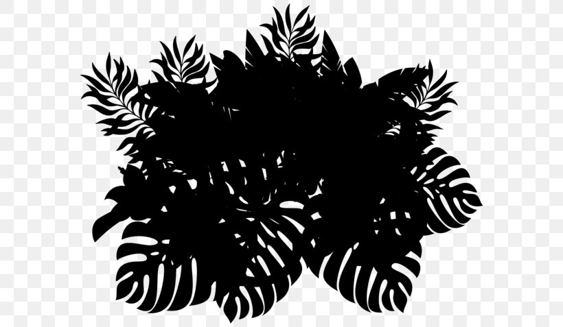 Pine Flower Pattern Silhouette Leaf, PNG, 600x477px, Pine, Arecales, Black, Black M, Blackandwhite Download Free