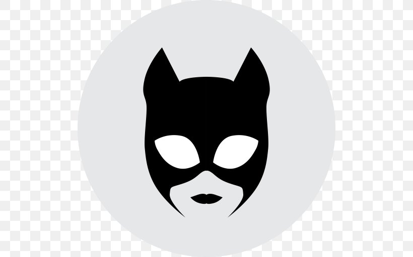 Catwoman Batman Superman Superhero DC Vs. Marvel, PNG, 512x512px, Catwoman, Batman, Black, Black And White, Carnivoran Download Free