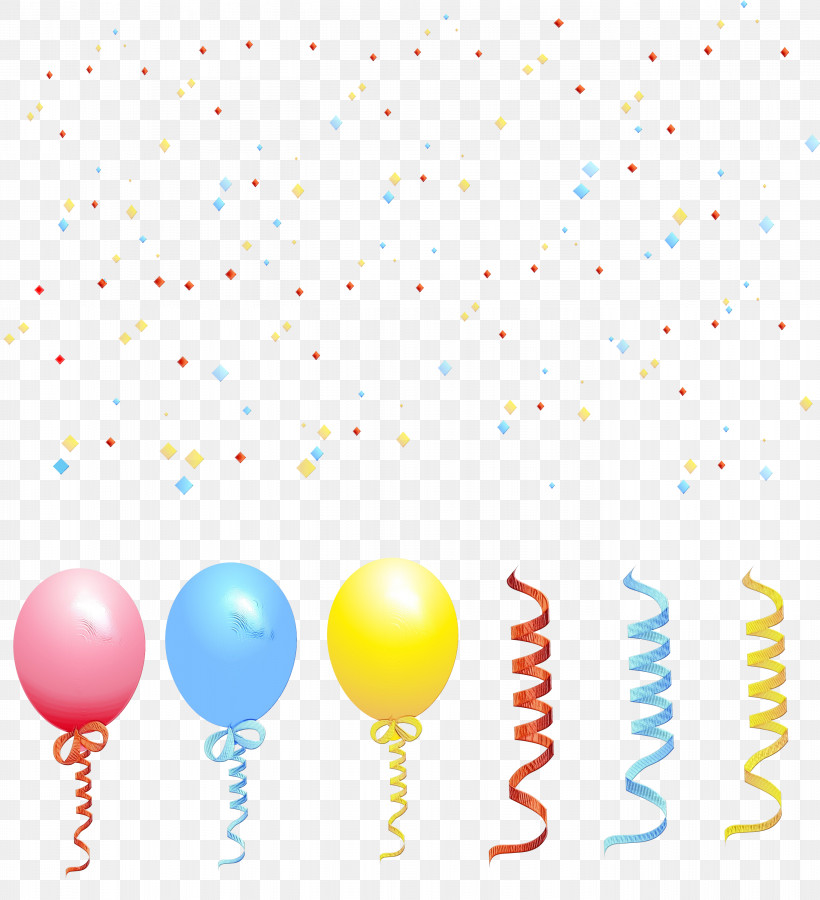Balloon Yellow Line Point Font, PNG, 2731x3000px, Watercolor, Balloon, Line, Meter, Paint Download Free