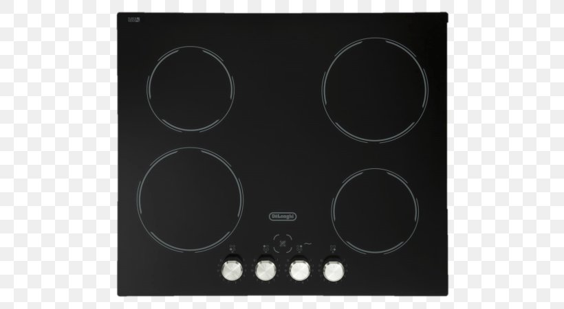 Cooking Ranges Glass-ceramic De'Longhi Electric Stove, PNG, 600x450px, Cooking Ranges, Black, Ceramic, Coffeemaker, Cooktop Download Free