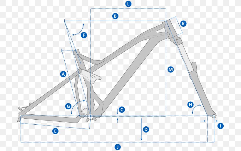 Geometry Bicycle Frames Mountain Bike Cross-country Cycling, PNG, 709x515px, 275 Mountain Bike, 2017, Geometry, Area, Bicycle Download Free