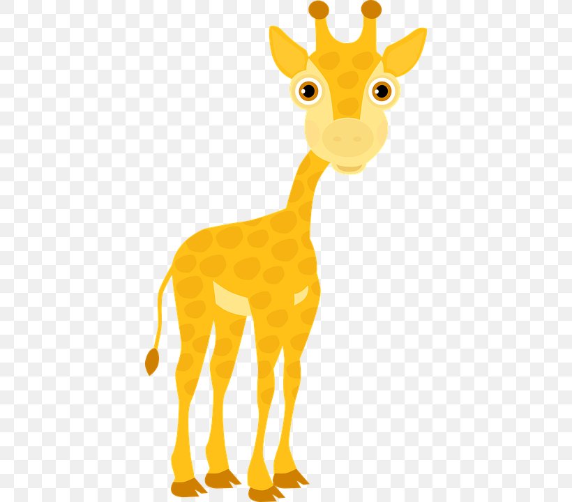Giraffe Clip Art Vector Graphics Image, PNG, 404x720px, Giraffe, Animal Figure, Carnivoran, Cartoon, Giraffidae Download Free