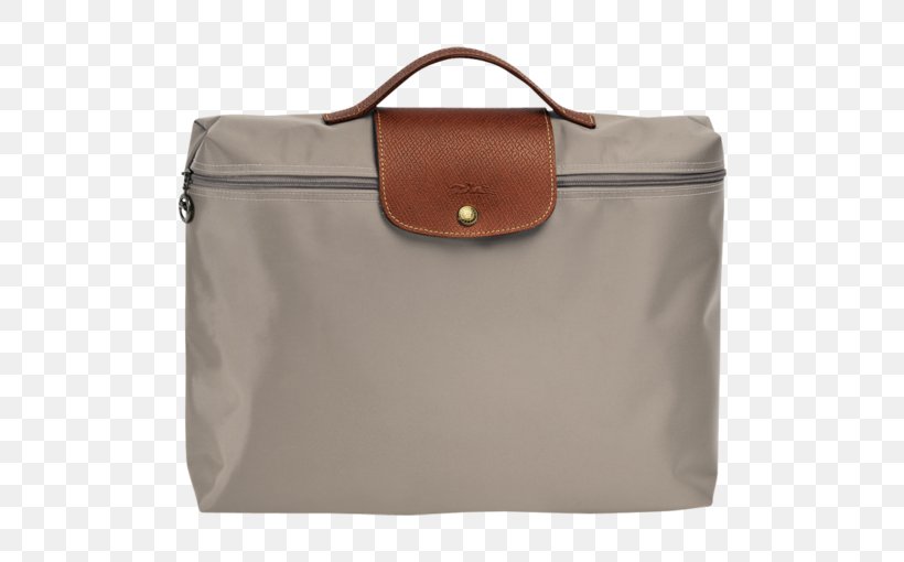 Handbag Longchamp Briefcase Cyber Monday, PNG, 510x510px, Bag, Baggage, Beige, Briefcase, Brown Download Free