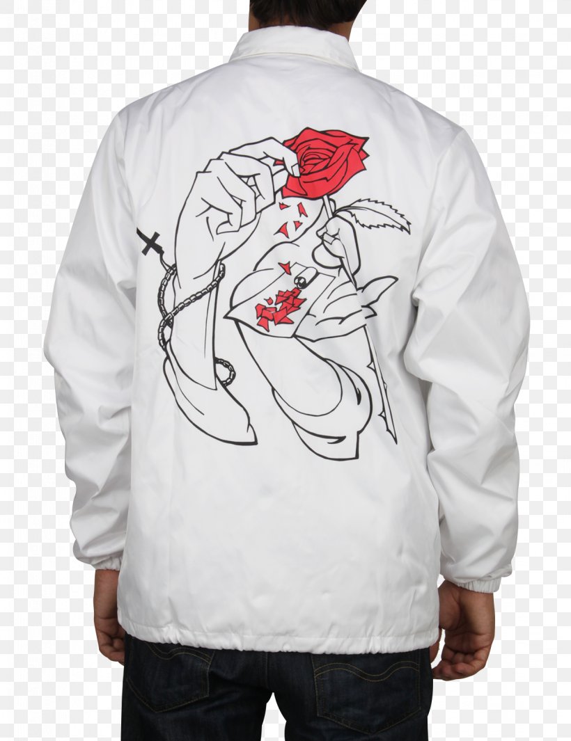 Long-sleeved T-shirt Hoodie Long-sleeved T-shirt Shoulder, PNG, 1234x1604px, Watercolor, Cartoon, Flower, Frame, Heart Download Free