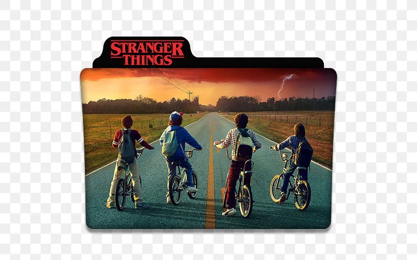 San Diego Comic-Con Stranger Things, PNG, 512x512px, San Diego Comiccon, Bicycle, Cycling, Duffer Brothers, Netflix Download Free