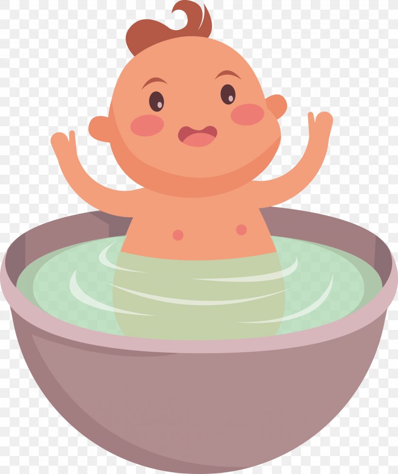 Bathing Infant Clip Art, PNG, 2134x2545px, Bathing, Art, Baby Shampoo, Bathtub, Cartoon Download Free