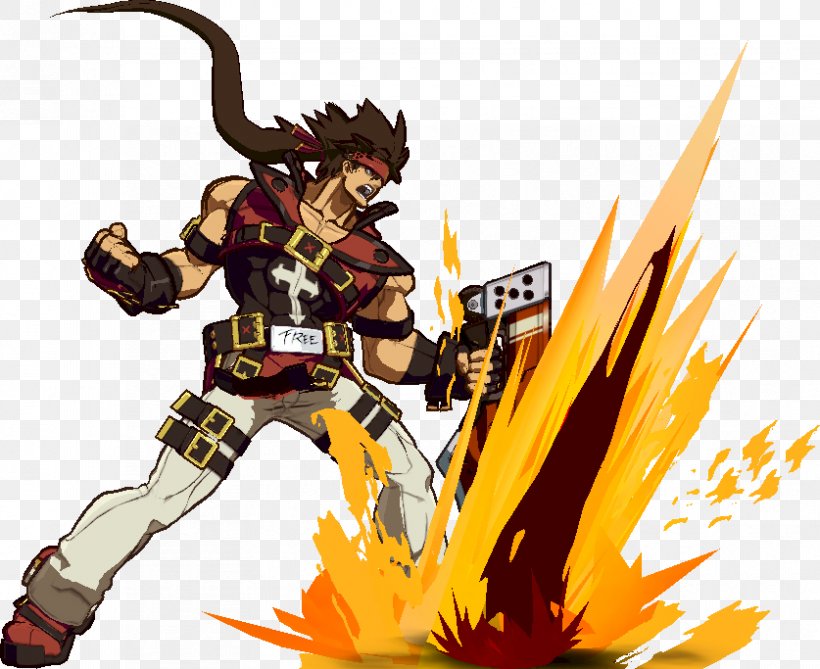 Guilty Gear Xrd Sol Badguy Sprite Character, PNG, 837x683px, Guilty Gear Xrd, Character, Combo, Fiction, Fictional Character Download Free